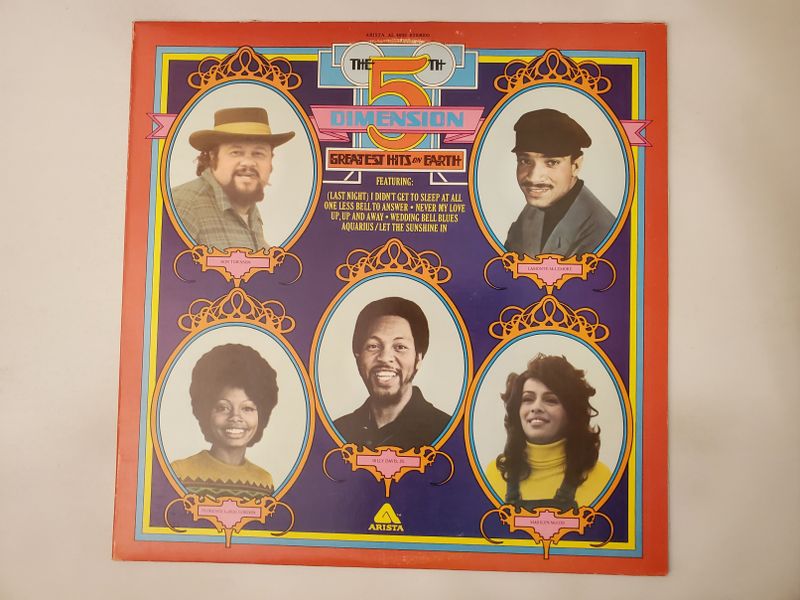 The 5th Dimension Greatest Hits on Earth vinyl record